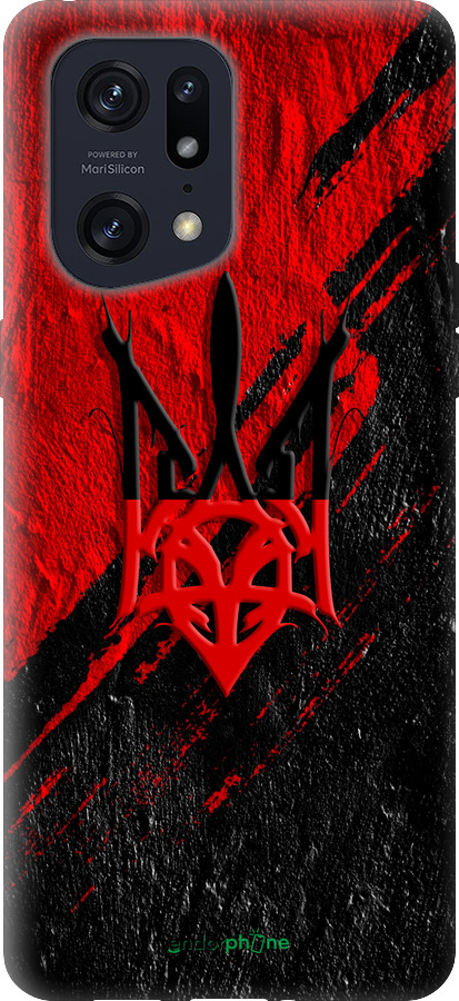 Силиконовый чехол Герб v4 для Oppo Find X5 Pro - 5293u-2603 изображение 