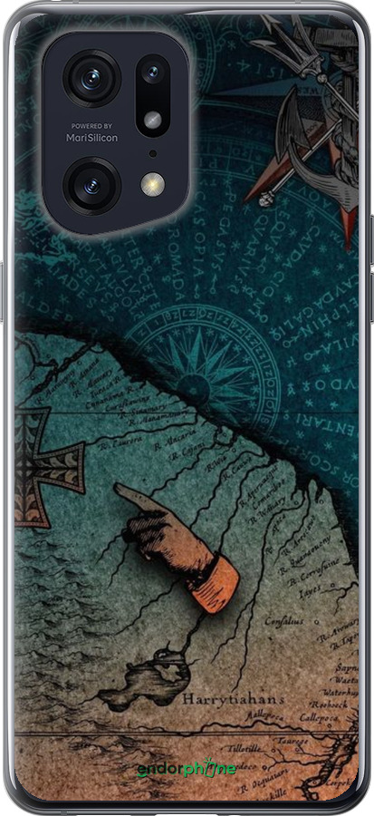 Силиконовый чехол № 5334 для Oppo Find X5 Pro - 5334u-2603 изображение 