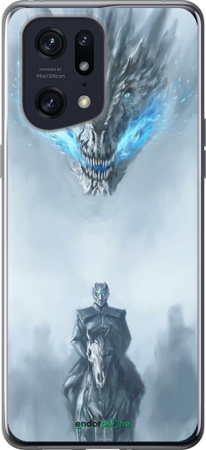 Силиконовый чехол № 5352 для Oppo Find X5 Pro - 5352u-2603 изображение 