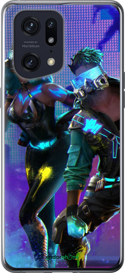 Силиконовый чехол № 5372 для Oppo Find X5 Pro - 5372u-2603 изображение 