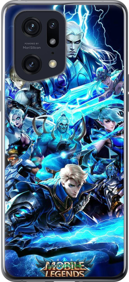 Силиконовый чехол № 5374 для Oppo Find X5 Pro - 5374u-2603 изображение 