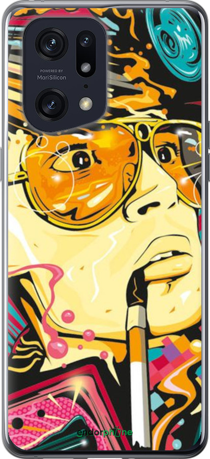 Силиконовый чехол № 5383 для Oppo Find X5 Pro - 5383u-2603 изображение 