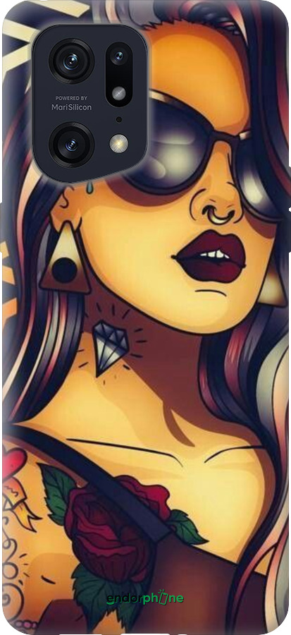 Силиконовый чехол № 5384 для Oppo Find X5 Pro - 5384u-2603 изображение 