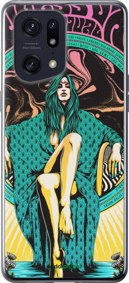 Силиконовый чехол № 5385 для Oppo Find X5 Pro - 5385u-2603 изображение 