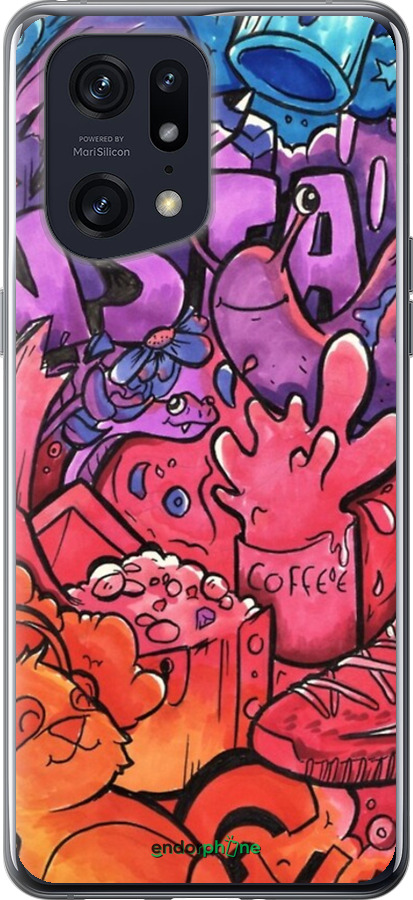 Силіконовий чехол № 5391 для Oppo Find X5 Pro - 5391u-2603 изображение 