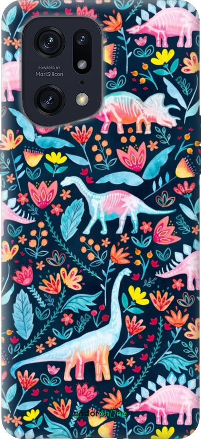 Силиконовый чехол № 5415 для Oppo Find X5 Pro - 5415u-2603 изображение 