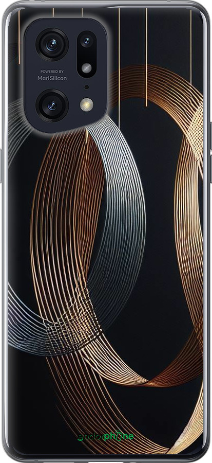 Силиконовый чехол Симфония для Oppo Find X5 Pro - 5835u-2603 изображение 