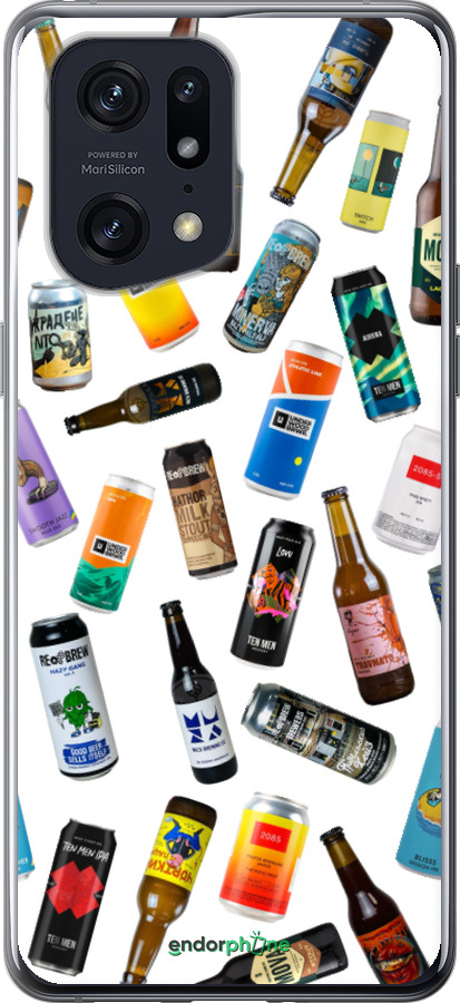 Силиконовый чехол Броварни UA для Oppo Find X5 Pro - 5877u-2603 изображение 