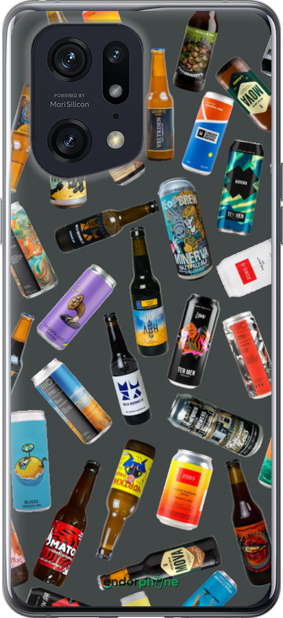 Силіконовий чехол Броварні для Oppo Find X5 Pro - 5879u-2603 изображение 