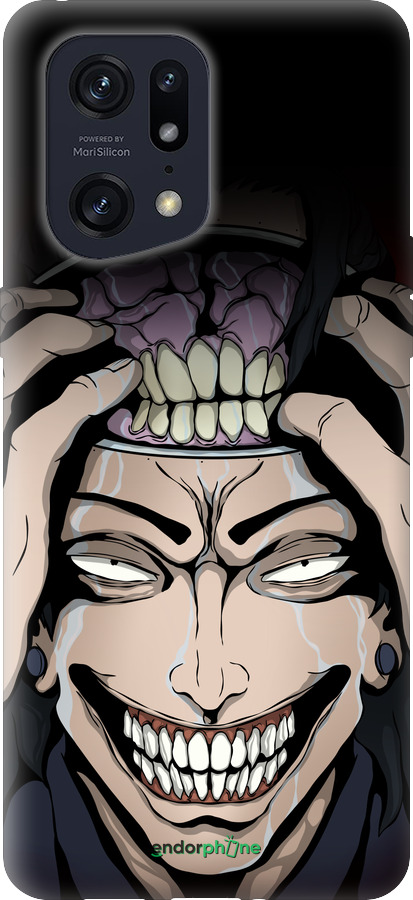 Силиконовый чехол Магическая Битва Kenjaku для Oppo Find X5 Pro - 6151u-2603 изображение 