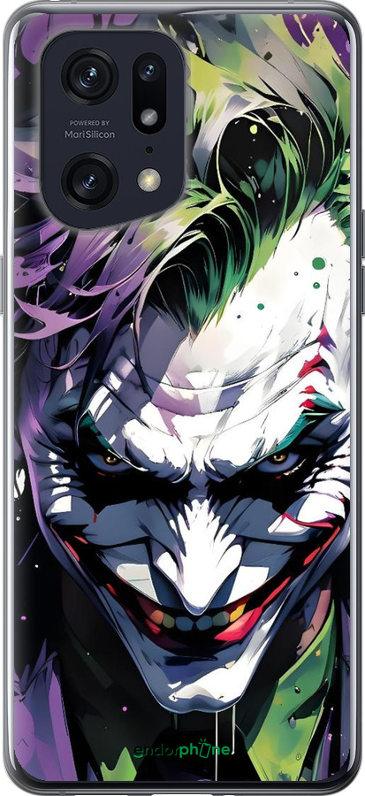 Силиконовый чехол Джокер для Oppo Find X5 Pro - 6289u-2603 изображение 