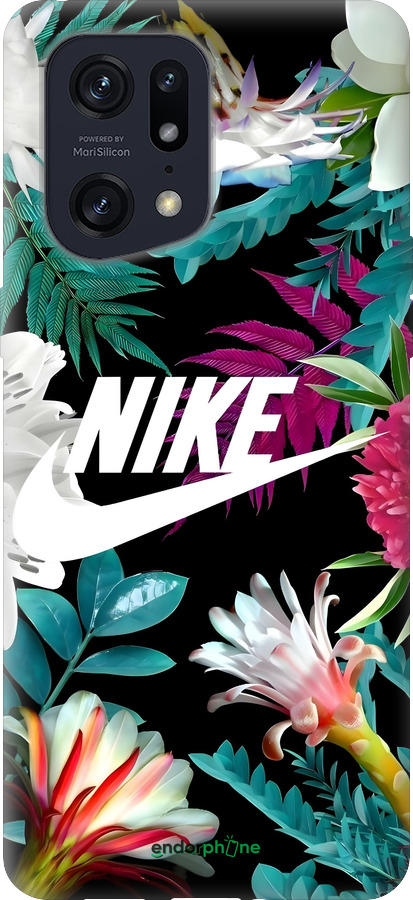 Силиконовый чехол Nike для Oppo Find X5 Pro - 6378u-2603 изображение 