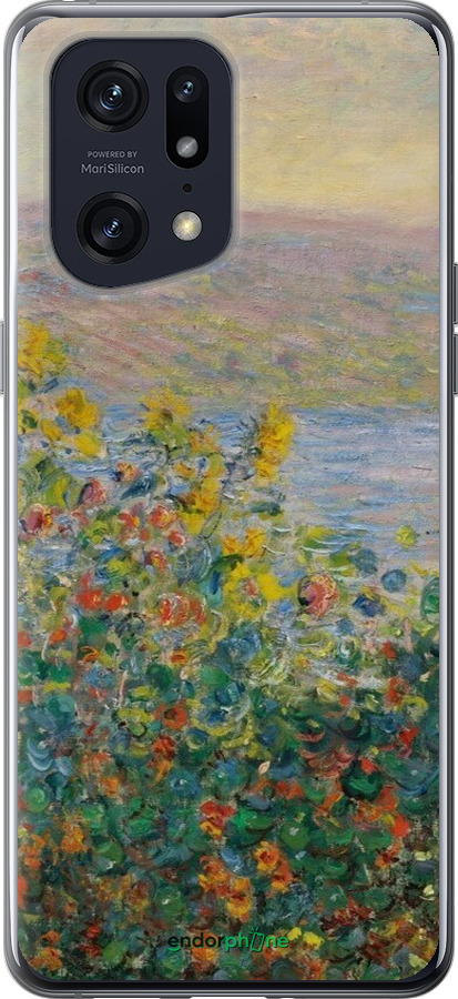 Силиконовый чехол Пейзаж для Oppo Find X5 Pro - 6445u-2603 изображение 