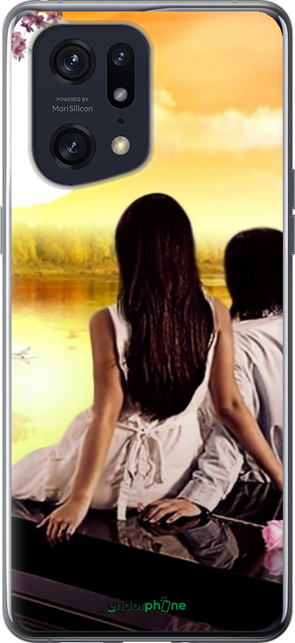 Силиконовый чехол Sunset для Oppo Find X5 Pro - 6607u-2603 изображение 