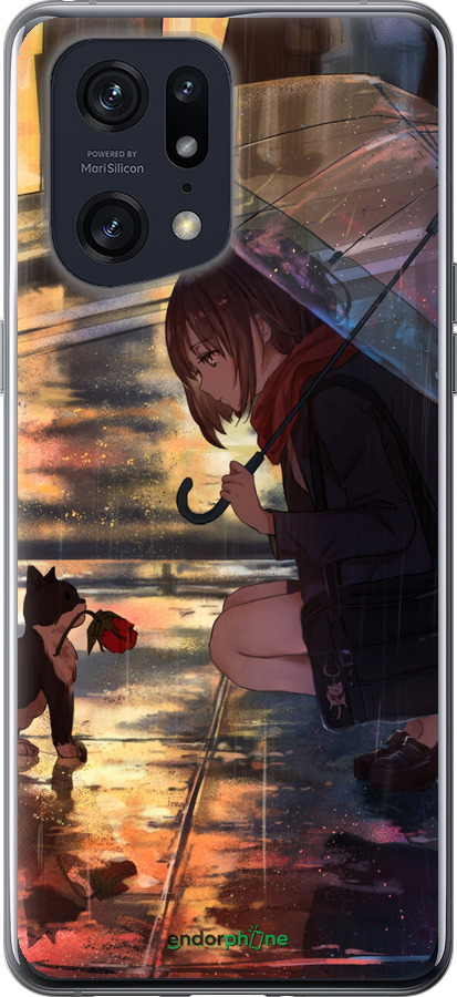 Силіконовий чехол Anime для Oppo Find X5 Pro - 6609u-2603 изображение 