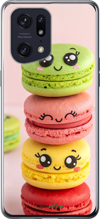 Силиконовый чехол Печенье для Oppo Find X5 Pro - 6693u-2603 изображение 