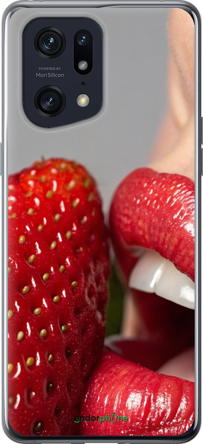 Силиконовый чехол Наслаждение для Oppo Find X5 Pro - 6701u-2603 изображение 