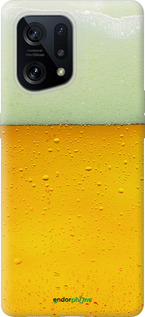 Силиконовый чехол Пиво для Oppo Find X5 - 1145u-2602 изображение 