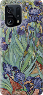 Силиконовый чехол Винсент Ван Гог. Ирисы для Oppo Find X5 - 161u-2602 изображение 