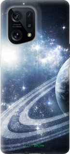 Силіконовий чехол Кільця Сатурна для Oppo Find X5 - 173u-2602 изображение 