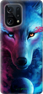 Силиконовый чехол Арт-волк для Oppo Find X5 - 3999u-2602 изображение 