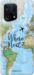 Силиконовый чехол Путешествие для Oppo Find X5 - 4503u-2602 изображение 