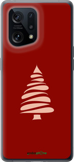 Силиконовый чехол Новогодний 15 для Oppo Find X5 - 4628u-2602 изображение 