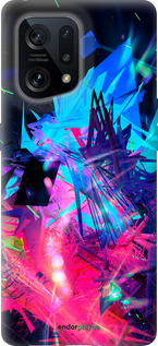 Силиконовый чехол Абстрактный чехол для Oppo Find X5 - 4681u-2602 изображение 