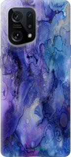 Силиконовый чехол Мрамор 7 для Oppo Find X5 - 4802u-2602 изображение 