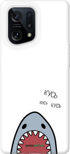 Силіконовий чехол Акула для Oppo Find X5 - 4870u-2602 изображение 