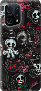 Силиконовый чехол № 5380 для Oppo Find X5 - 5380u-2602 изображение 