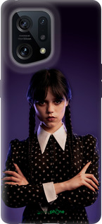 Силіконовий чехол Wednesday v3 для Oppo Find X5 - 5517u-2602 изображение 