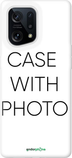 silicone case case 'Photo case' for Oppo Find X5 image 1