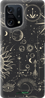 Силиконовый чехол Фаза луны для Oppo Find X5 - 5605u-2602 изображение 