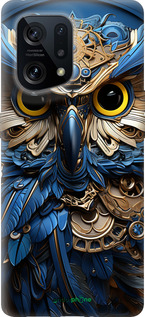 Силіконовий чехол Сова v2 для Oppo Find X5 - 5649u-2602 изображение 