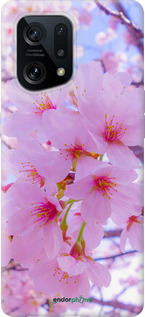 Силиконовый чехол Сакура для Oppo Find X5 - 6029u-2602 изображение 