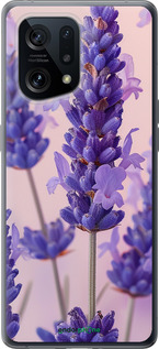 Силіконовий чехол Лаванда для Oppo Find X5 - 6037u-2602 изображение 