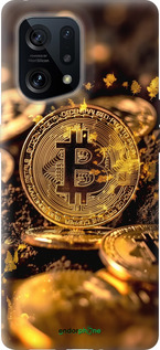Силиконовый чехол Золотая лихорадка биткойна для Oppo Find X5 - 6089u-2602 изображение 