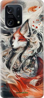 Силиконовый чехол Дух кицунэ' для Oppo Find X5 - 6107u-2602 изображение 