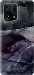 Силиконовый чехол Абстракция искусство для Oppo Find X5 - 6434u-2602 изображение 