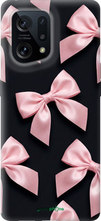 Силіконовий чехол Coquette Ribbons Dark Coquette для Oppo Find X5 - 6767u-2602 изображение 