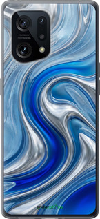 Силиконовый чехол Liquid Chrome для Oppo Find X5 - 6781u-2602 изображение 