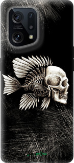 Силиконовый чехол Рыбо-человек для Oppo Find X5 - 683u-2602 изображение 