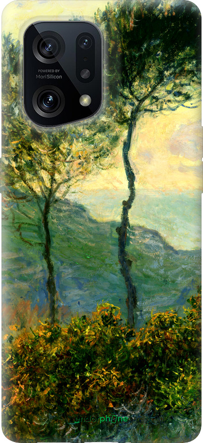 Силиконовый чехол Клод Моне для Oppo Find X5 - 1193u-2602 изображение 