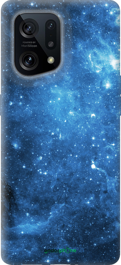Силиконовый чехол Звёздное небо для Oppo Find X5 - 167u-2602 изображение 