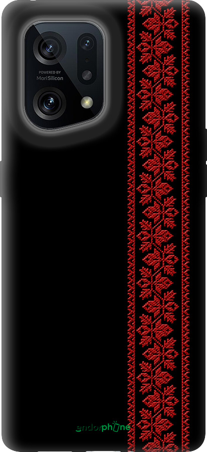 Силиконовый чехол Вышиванка 53 для Oppo Find X5 - 2041u-2602 изображение 