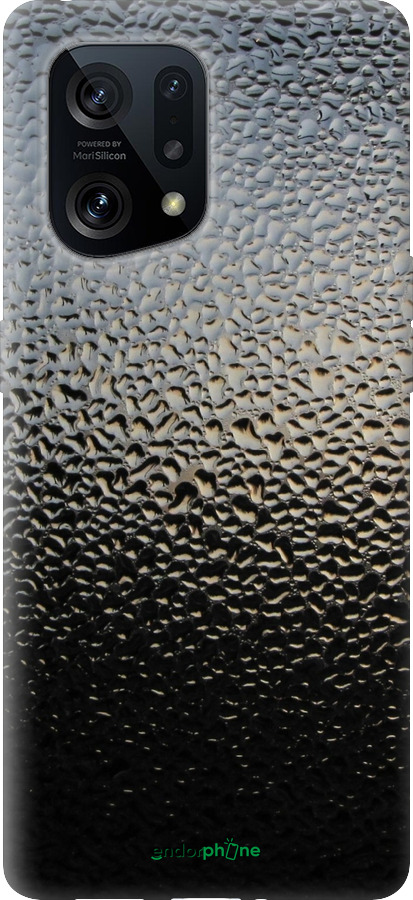 Силиконовый чехол Мокрое стекло для Oppo Find X5 - 245u-2602 изображение 