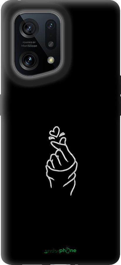 Силиконовый чехол Love You для Oppo Find X5 - 4298u-2602 изображение 