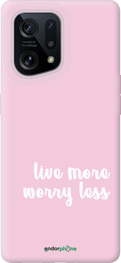 Силиконовый чехол Живи больше для Oppo Find X5 - 4347u-2602 изображение 