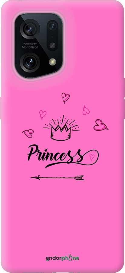 Силиконовый чехол Princess для Oppo Find X5 - 4361u-2602 изображение 